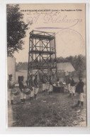 CHATILLON COLIGNY : Nos Pompiers Au Pylone - Très Bon état - Chatillon Coligny