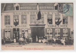 CASSEL : L'hotel Du Sauvage Sur La Grand'place -  Bon état (un Coin Plié) - Cassel