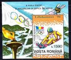 Roumanie - J.O. Hiver Lillehammer 94 - Used Stamps