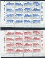 St Pierre Et Miquelon N°537/44** (MNH) 1991 - Villes Et Villages Anciens - Coin Daté - Unused Stamps