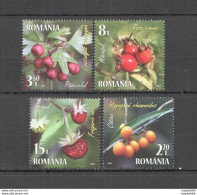 O1581 2017 Romania Flora Berries Flowers !!! 1Set Mnh - Autres & Non Classés