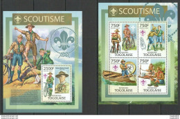 Tg718 2013 Togo Scouting Boy Scouts Robert Baden-Powell Scoutisme Kb+Bl Mnh - Neufs