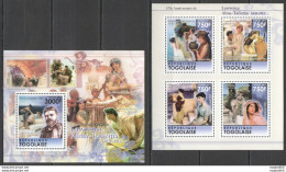 Tg1077 2011 Togo Art Famous Paintings Lawrence Alma-Tadema Bl+Kb Mnh - Other & Unclassified