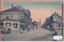 VOELKLINGEN- WILHELM STRASSE- HOTEL MUELLER- 1922 - Autres & Non Classés