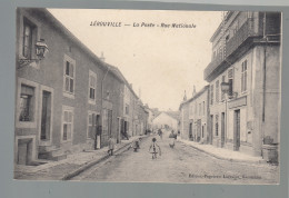 CP - 55 - Lérouville - Rue Nationale - La Poste - Lerouville