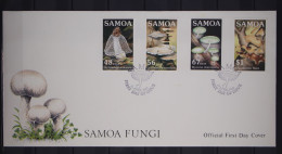 Samoa 561-564 Gestempelt Als FDC / Pilze #GC148 - Samoa