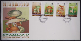 Swasiland 636-639 Gestempelt Als FDC / Pilze #GC153 - Swaziland (1968-...)