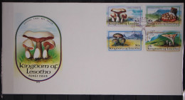 Lesotho 411-414 Postfrisch Als FDC / Pilze #GC228 - Lesotho (1966-...)
