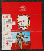 Indonesia 150th Anniversary Red Cross 2013 Henry First Aid Helicopter (stamp Logo) MNH - Indonesia