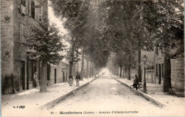 Montbrison Avenue D'Alsace-Lorraine Loire 42600 N°31 Dos Vert Cpa Ecrite Au Dos En TB.Etat - Montbrison