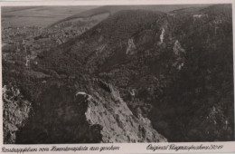 35117 - Thale - Rosstrappfelsen, Fliegeraufnahme - Ca. 1935 - Thale