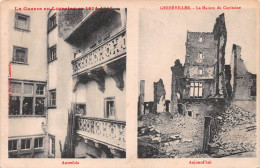 54  Gerbeviller La Martyre  Maison Du Capitaine Avant Et Aprés   Guerre De 1914-15         (Scan R/V) N°   23    \MR8032 - Gerbeviller