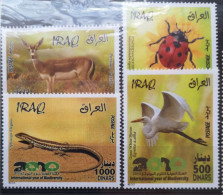 Iraq Irak 2011 Schutz Der Biodiversität Tiere Mi 1817/20** - Irak