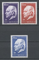 MONACO 1974 PA N° 97/99 ** Neufs MNH Superbes C 41.50 € Effigie Prince Rainier III - Poste Aérienne