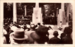 Panissières Canton De Feurs Inauguration Du Kiosque De Musique Loire 42600 Cpa Tardive Non Ecrite Au Dos TB.Etat - Other & Unclassified