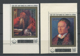 COMORES 1979 PA N° 150/151 ** Neufs MNH Superbes C 3.75 € Peintures Albrecht DÜRER Painting Portrait De Jérôme Mufffel - Comores (1975-...)