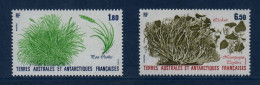 TAAF, **,  Yv 125, 126, Mi 223, 224, SG 221, 222, Poa Cookii , Tussocks, + Neuropogon Taylori, Lichen, - Unused Stamps
