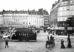 Reproduction CPA - 75 Paris - Place De Rennes - Attelage De Chevaux - Paris 1900 - CPM - Carte Neuve - Voir Scans Recto- - Zonder Classificatie