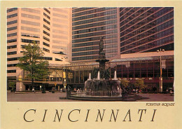 Etats Unis - Cincinnati - Fountain Square - Tours D'habitations - Buildings - Etat De L'Ohio - Ohio State - CPM - Carte  - Cincinnati