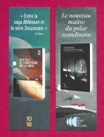 Marque Page éditions 10/18.    Aslak Nore.   Bookmark. - Segnalibri