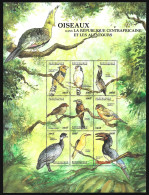 BIRDS Central Africa 2000 Vögel Oiseaux MNH Sc 1321 Pajaros Aves Uccelli 鳥 Chim 조류 Song Birds Stamps - Pájaros Cantores (Passeri)