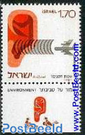 Israel 1975 Noise Reduction 1v, Perf. 13, Mint NH, Nature - Environment - Nuevos (con Tab)