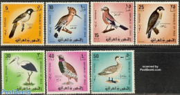 Iraq 1968 Birds 7v, Mint NH, Nature - Birds - Storks - Geese - Irak
