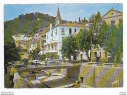 66 AMELIE LES BAINS Vers Céret N°96 Les Bords Du MONDONY Hôtel Citroën Tube Peugeot 404 LE VALLESPIR En 1968 - Amélie-les-Bains-Palalda