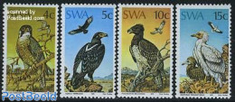 South-West Africa 1975 Birds 4v, Mint NH, Nature - Birds - Birds Of Prey - South West Africa (1923-1990)