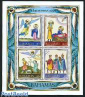 Bahamas 1990 Christmas S/s, Mint NH, Religion - Angels - Christmas - Christentum