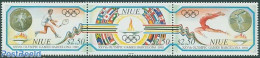 Niue 1992 Olympic Games 3v [::], Mint NH, Sport - Olympic Games - Tennis - Tenis
