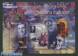 Sierra Leone 2003 Rotary Club 3v M/s, Mint NH, Various - Rotary - Rotary, Lions Club
