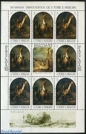 Sao Tome/Principe 1983 Rembrandt M/s, Mint NH, Religion - Religion - Art - Paintings - Rembrandt - Sao Tome And Principe
