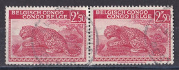 Congo Belge N° 241 Paire Oblitérée - Oblitérés