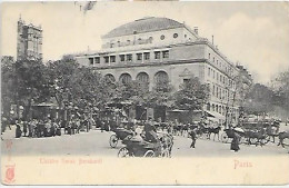 Delcampe - CPA Paris Théâtre Sarah Bernhardt - Paris (01)
