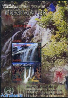 Sierra Leone 2003 Clear Water Year 3v M/s, Mint NH, Nature - Environment - Water, Dams & Falls - Umweltschutz Und Klima