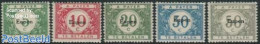 Belgium 1920 Eupen Overprints Postage Due 5v, Mint NH - Altri & Non Classificati