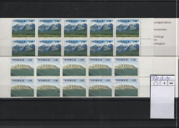 Norwegen Michel Cat.No. Booklet Mnh/** 771/772 - Markenheftchen