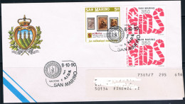 SAN MARINO 1990 - "Vaccini E A.I.D.S. ", Annullo Speciale. - Malattie