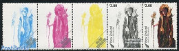 New Zealand 2004 Wearable Art Colour Separation 5v [::::], Mint NH, Fashion - Unused Stamps