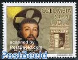 Colombia 2006 St. Francis Javier 1v, Mint NH, Religion - Religion - Colombia