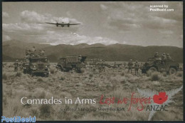 New Zealand 2009 ANZAC Prestige Booklet, Mint NH, History - Transport - World War II - Stamp Booklets - Helicopters - .. - Neufs