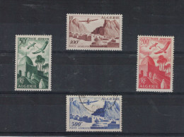 SERIE PA 9/12, 3 TP NEUFS**MNH, 1 TP OBLIT. COTE 47€, ALGERIE, 1949/53. - Neufs