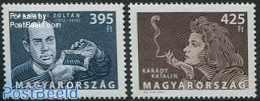Hungary 2012 Karady Katalin & Varkonyi Zoltan 2v, Mint NH - Unused Stamps