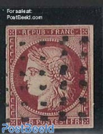 France 1849 1Fr, Used, Used - Gebruikt