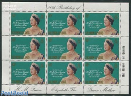 Solomon Islands 1980 Queen Mother M/s, Mint NH, History - Kings & Queens (Royalty) - Familias Reales