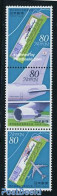 Japan 1994 Kansai Airport 3v [::], Mint NH, Transport - Aircraft & Aviation - Unused Stamps