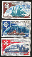 TAAF >>>1976 - Aérien N°44-46 Neuf ** (MNH) - Bateaux- Cote 26 € - Neufs