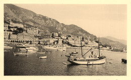 Monaco , Monte Carlo * Port Bateaux Yachts * Photo Ancienne 1932 11.5x7cm - Monte-Carlo