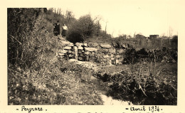 Peyrare , Peyrard , St Chamond * Photo Ancienne 1934 11.5x7cm - Saint Chamond